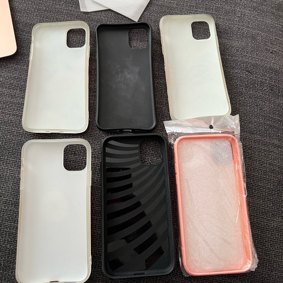 6 phone cases + 3 screen protectors for iPhone 11 - Picture 3 of 3